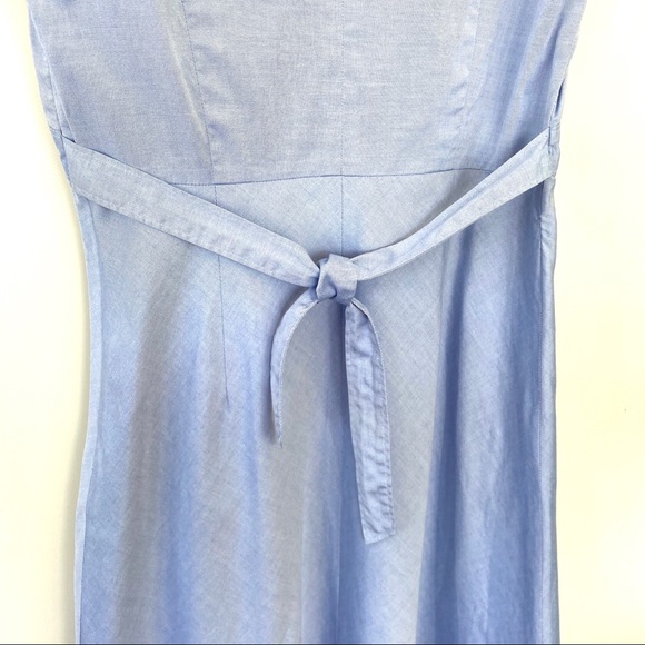 J. Crew 💯 cotton midi dress with back tie - Picture 5 of 10